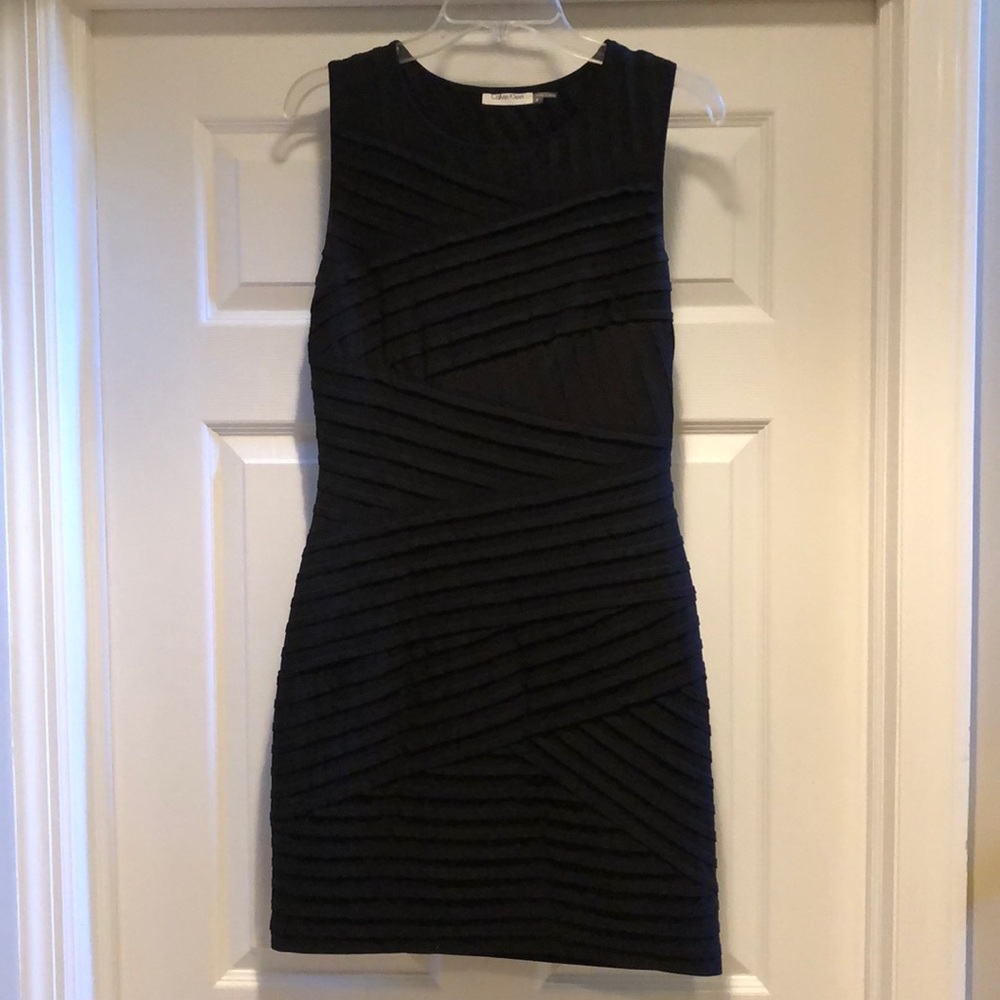 Black Calvin Klein dress